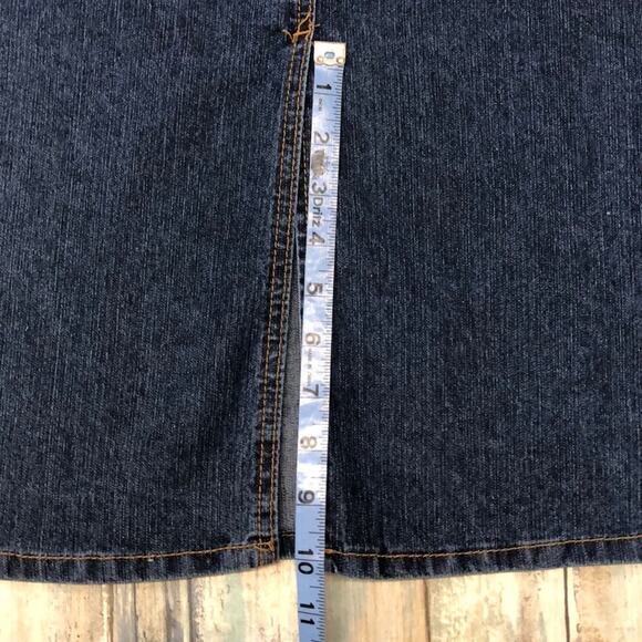 Long Denim Jeans Skirt 8 - Picture 7 of 7